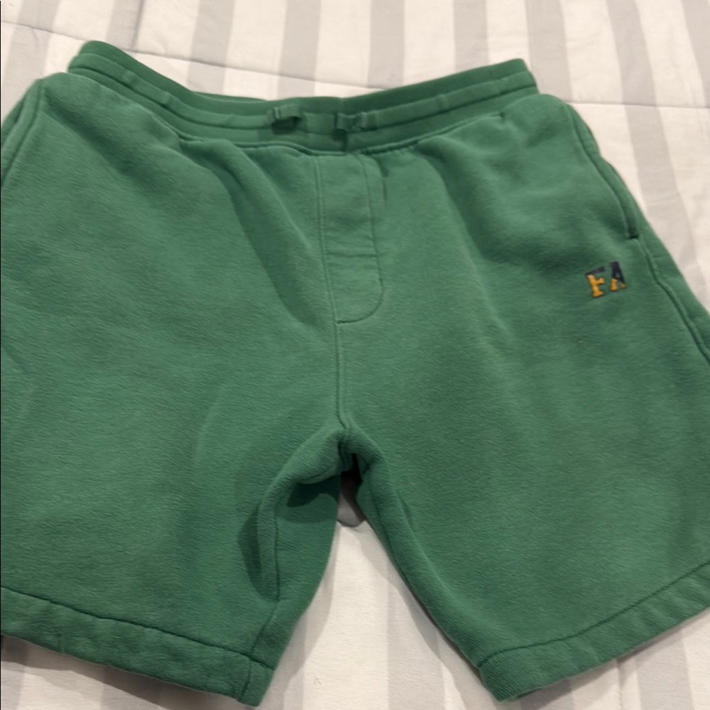 Green Kids Shorts